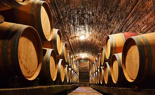 winery-barrels