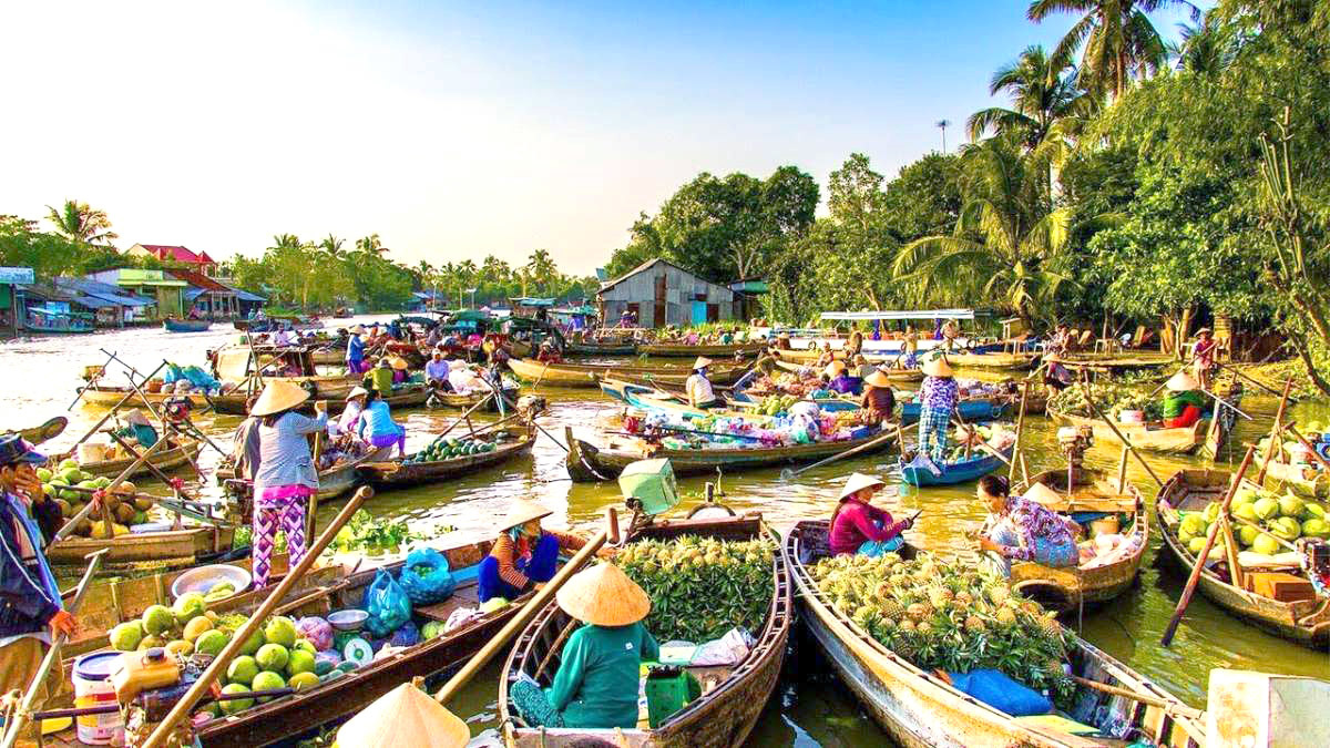 Floating markets